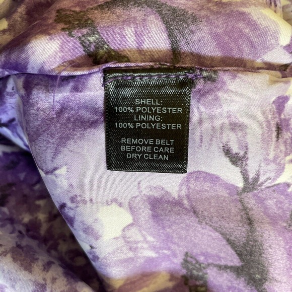 White House Black Market 12 Strapless Dress Floral Ruffle Tiered Cocktail NWT - Picture 12 of 12